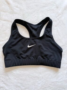 Nike Black Dri-FIT Racerback Sports Bra